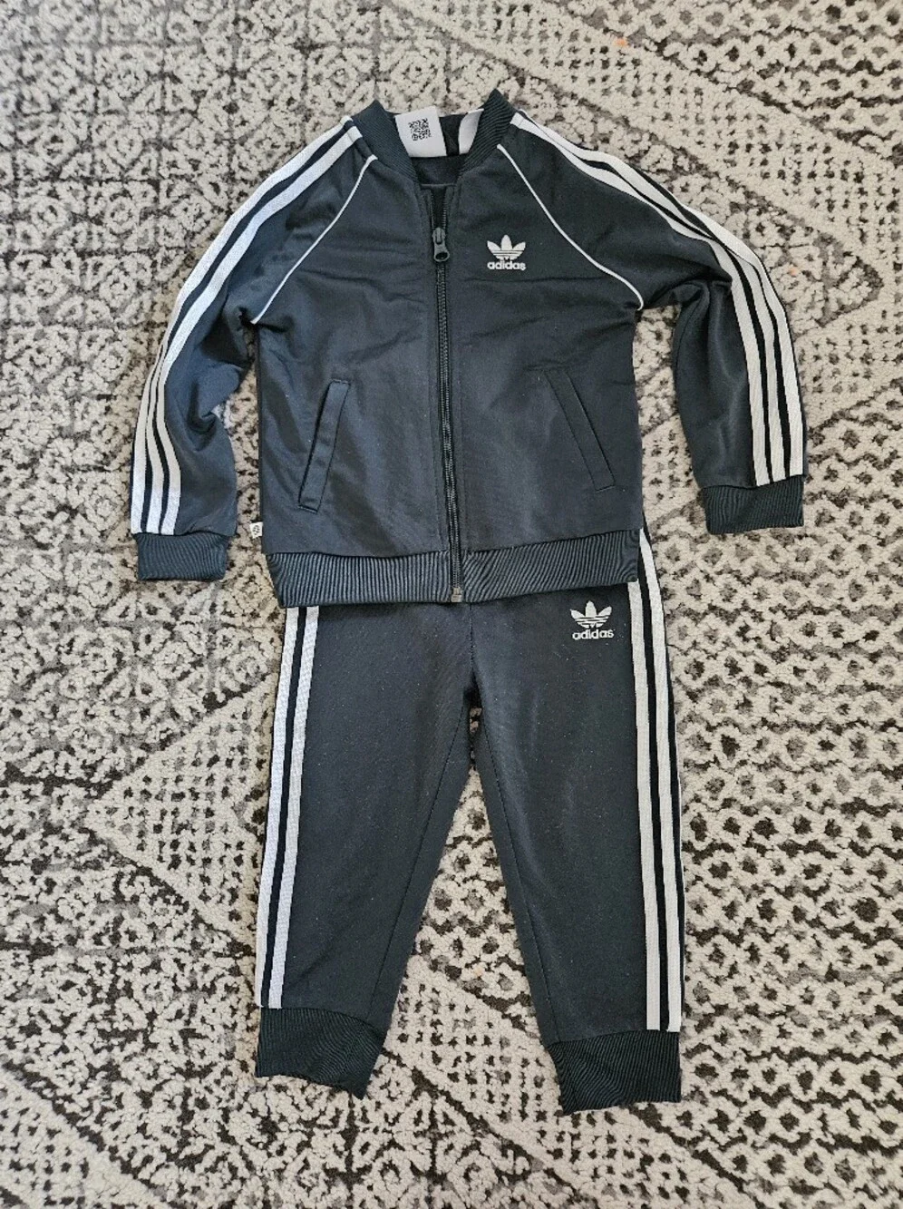 Adidas Forest Green Track Suit Size 2T